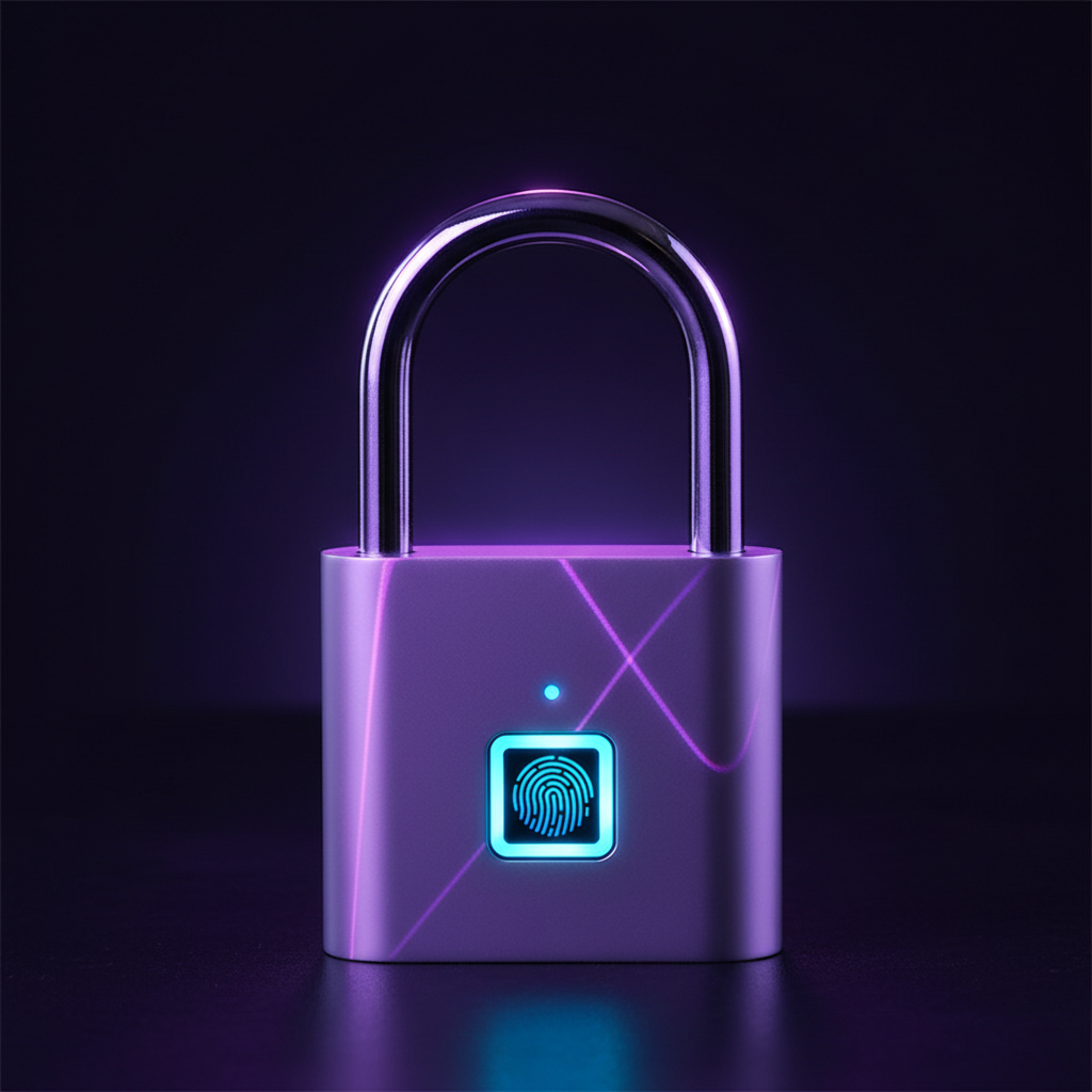 BuchComfortTech Smart Fingerprint Padlock