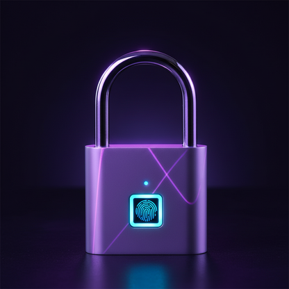 BuchComfortTech Smart Fingerprint Padlock