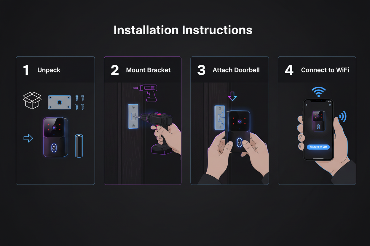 Installation guide - accurate proportions