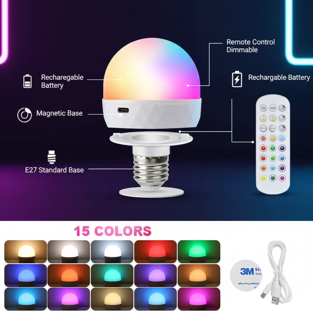 LED bulb features and benefits